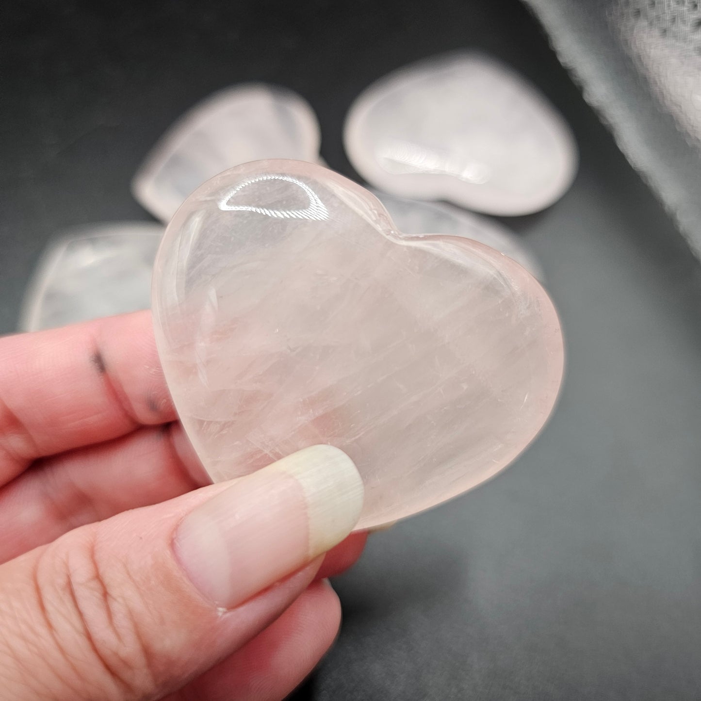 Small Rose Quartz Heart