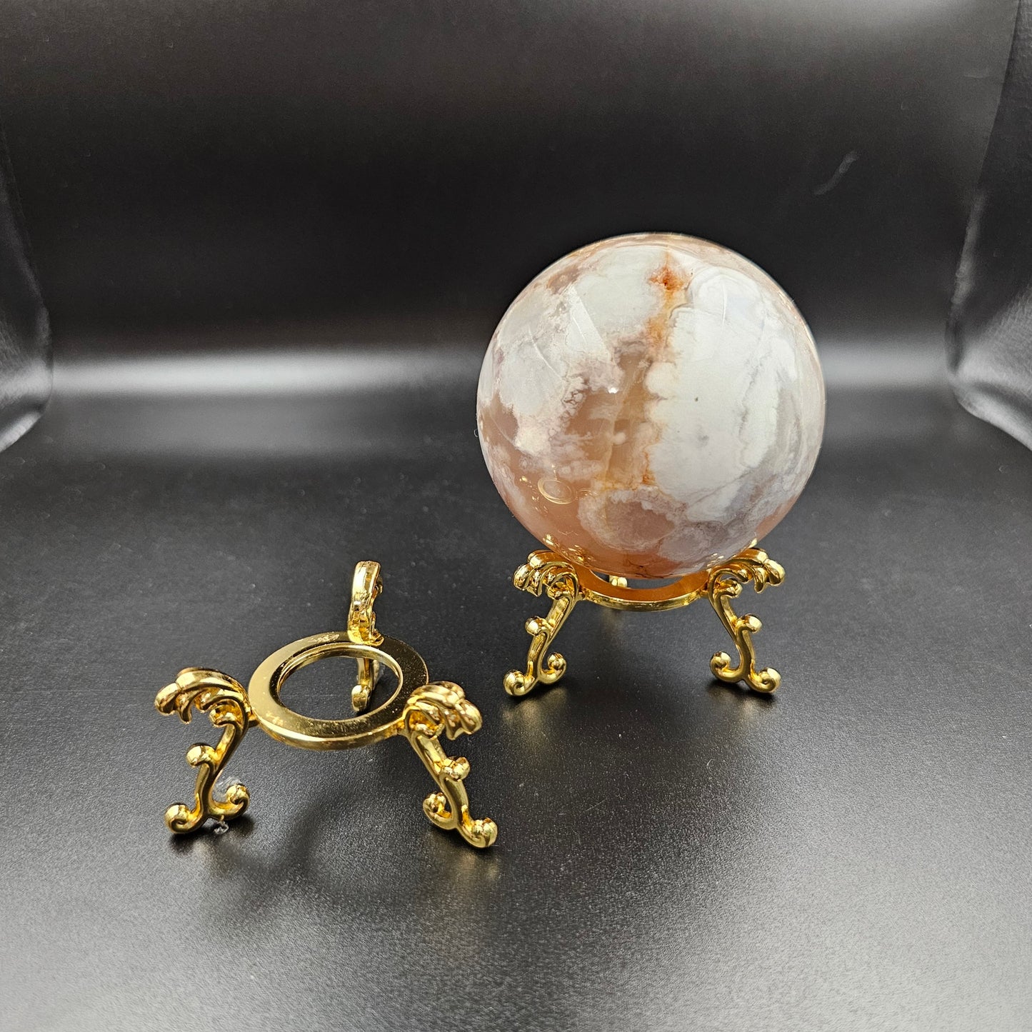Gold Sphere Stand