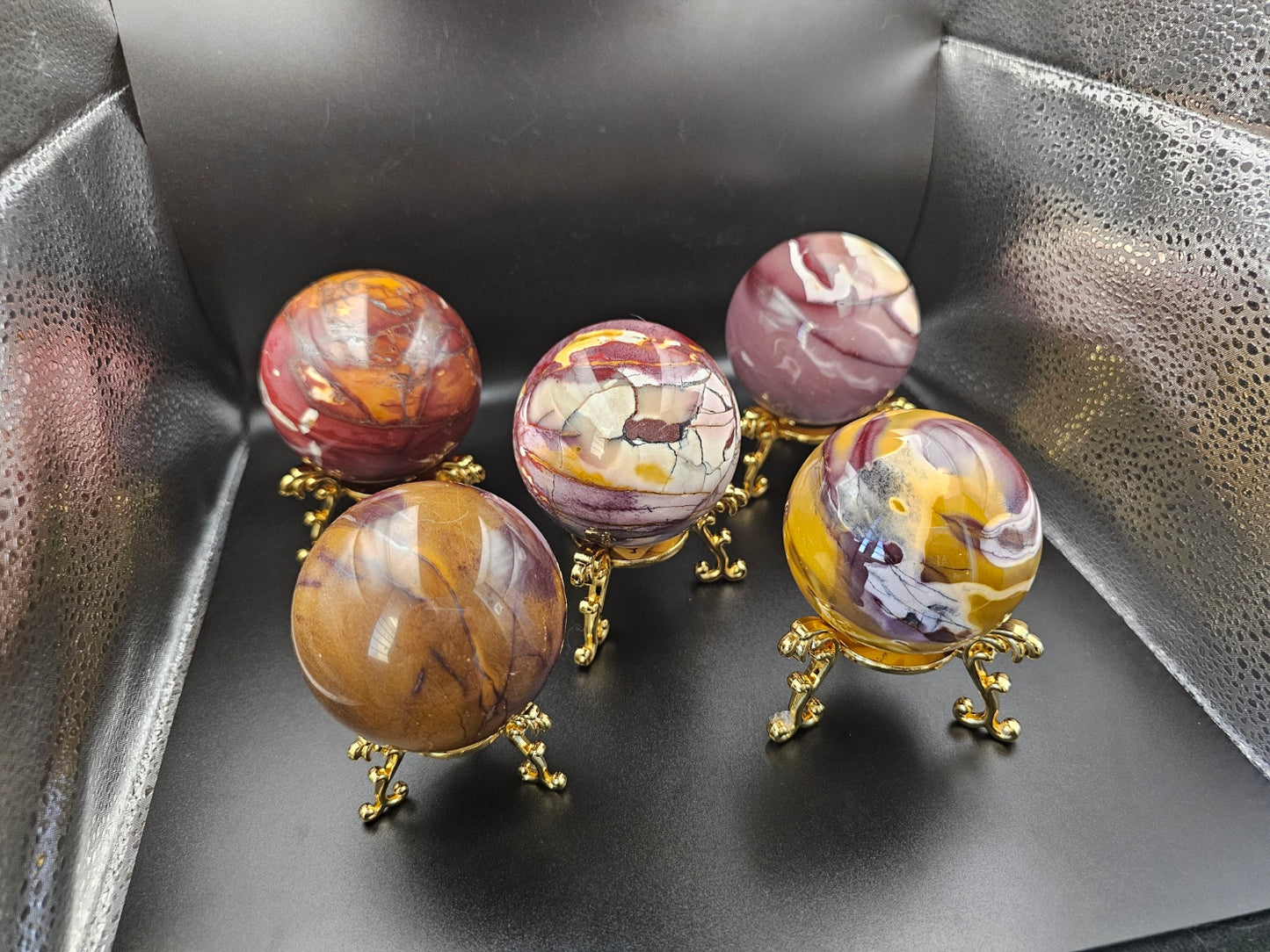 Mookaite Jasper Spheres