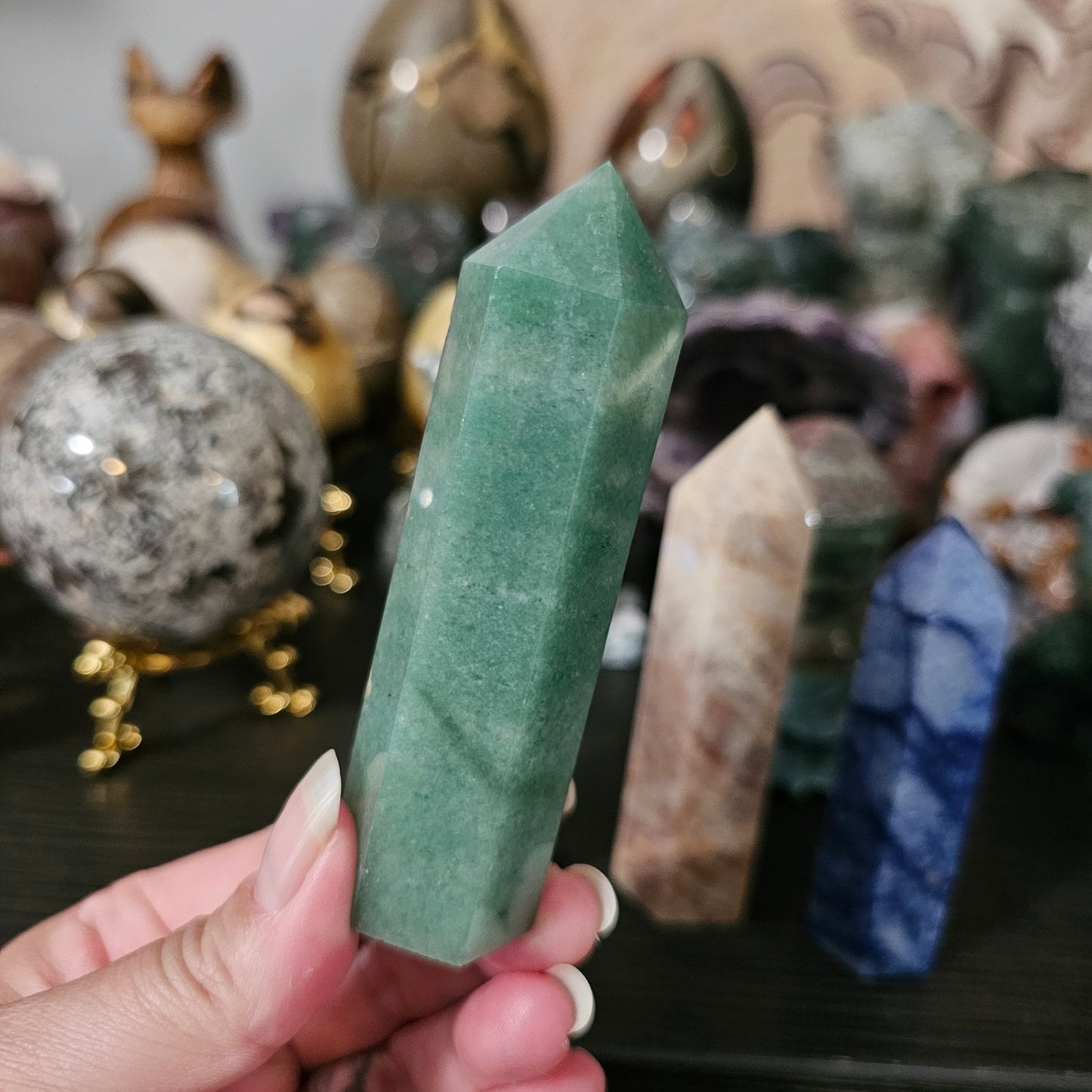 Green Aventurine Tower 19C