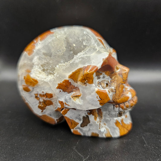 Indonesian Agate Skull 63A