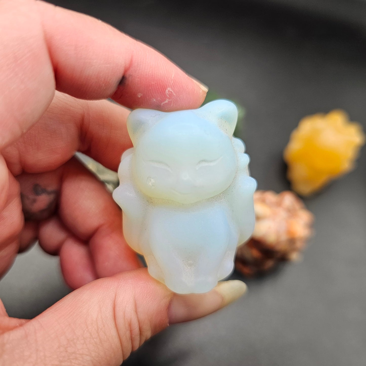 1.5" Mixed Materials Nine-tailed fox