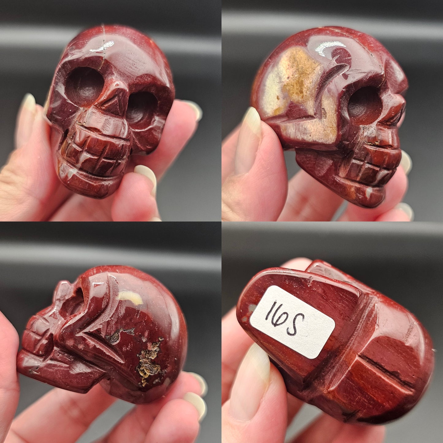 Mookaite 2" Skull